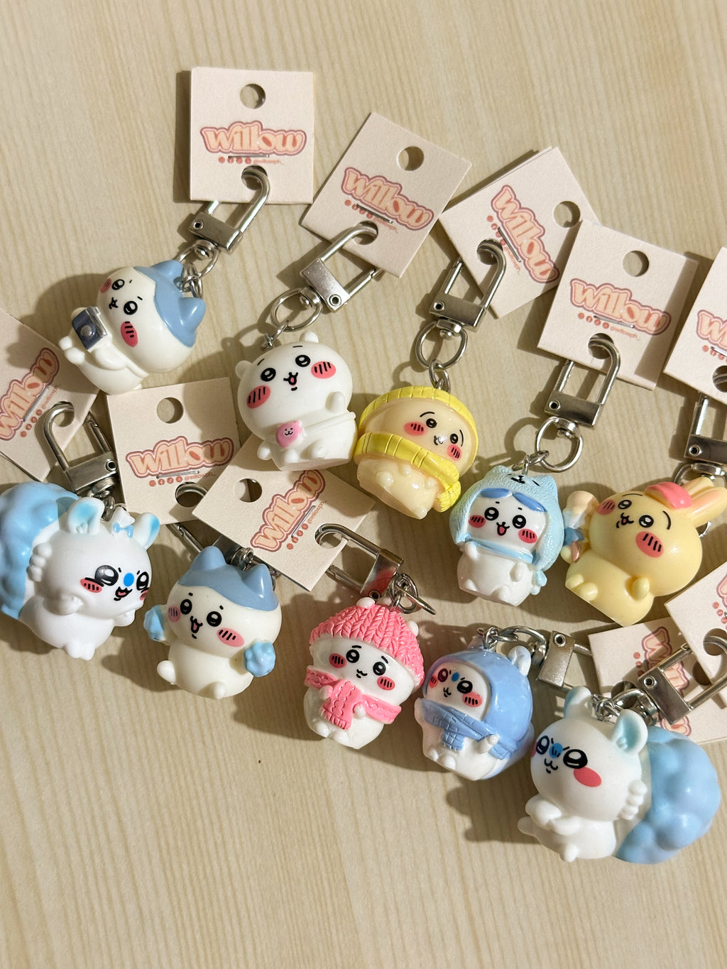 Chiikawa Trinket Keychains