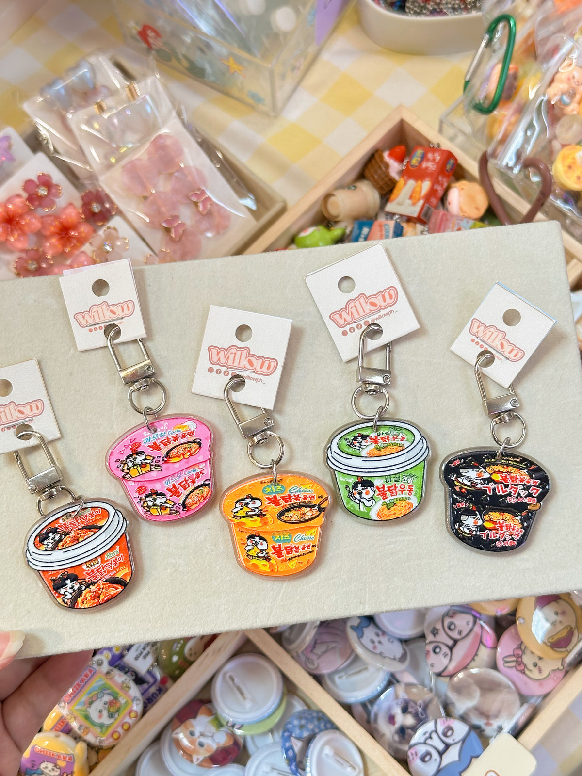 Buldak Keychains