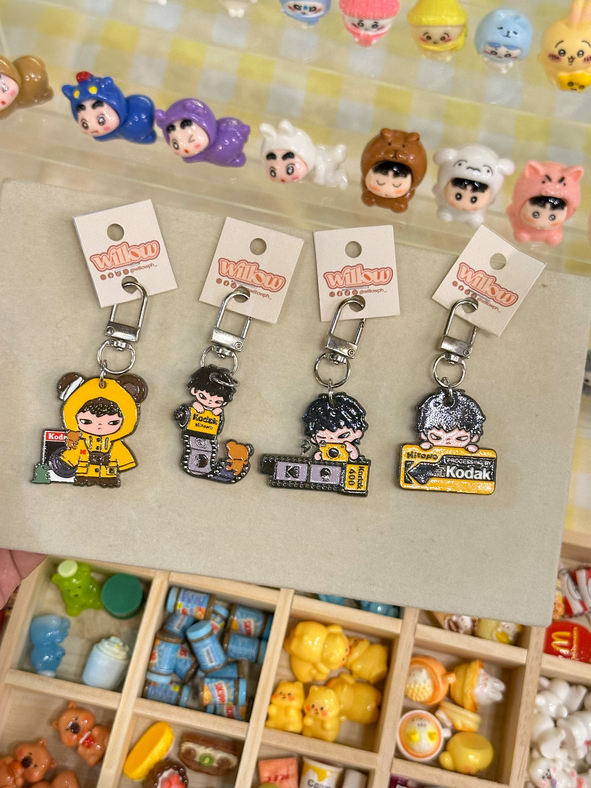 Hirono x Kodak Inspired Keychains