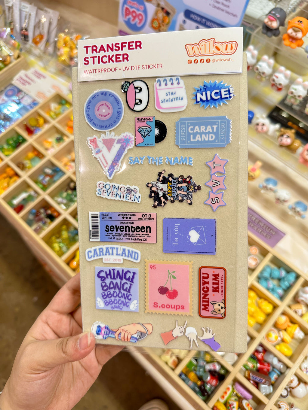 SVT Transfer Stickers