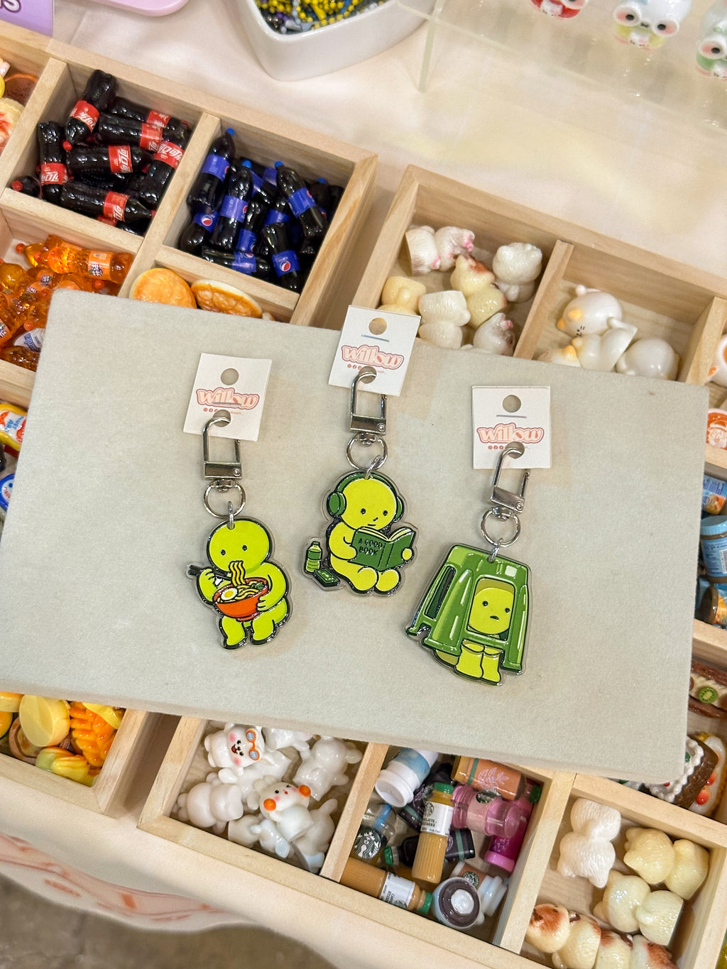 Smiski Keychains