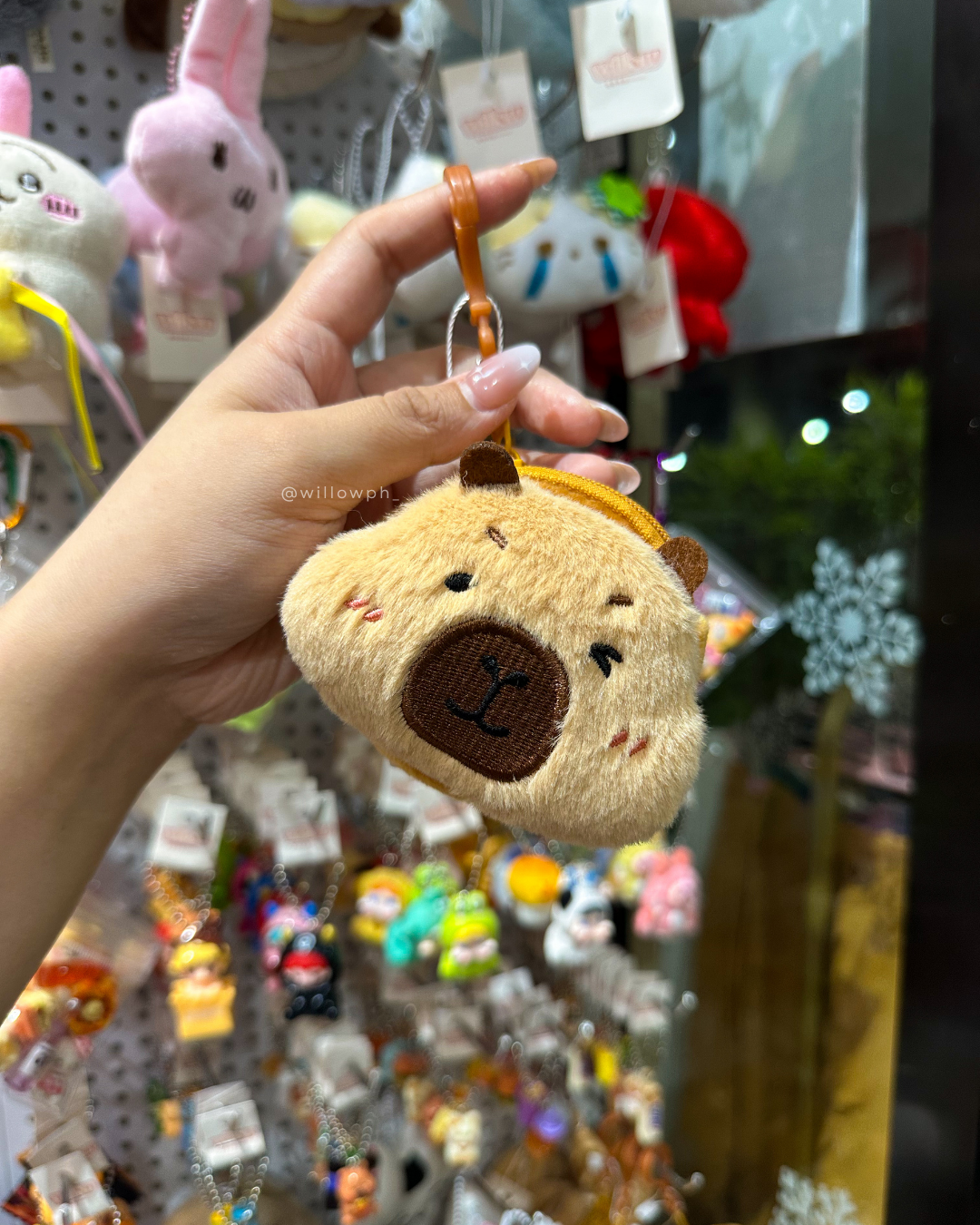Cozy Capy Plush Pouch