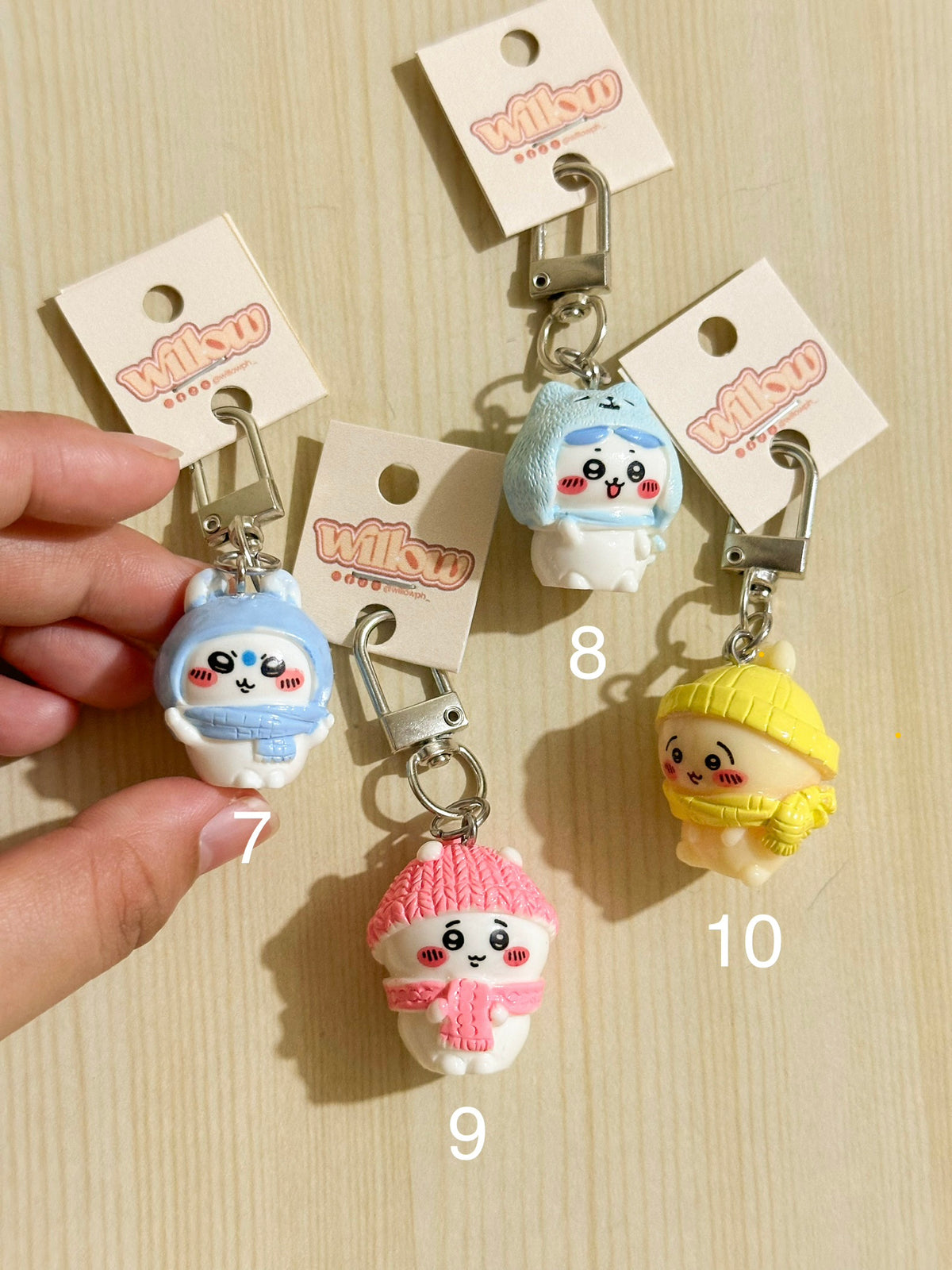 Chiikawa Trinket Keychains