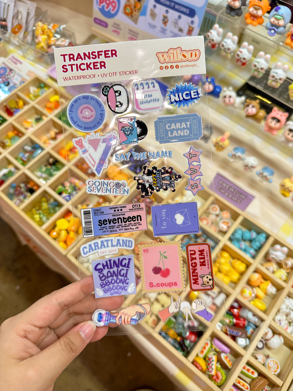 SVT Transfer Stickers