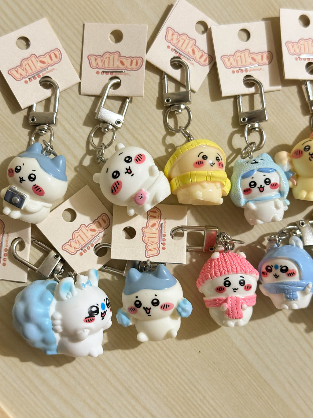 Chiikawa Trinket Keychains