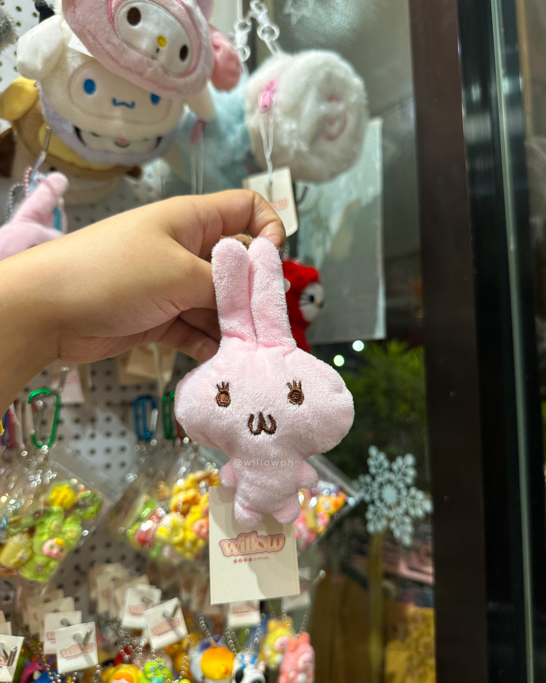 Bunny Plushie Keychain