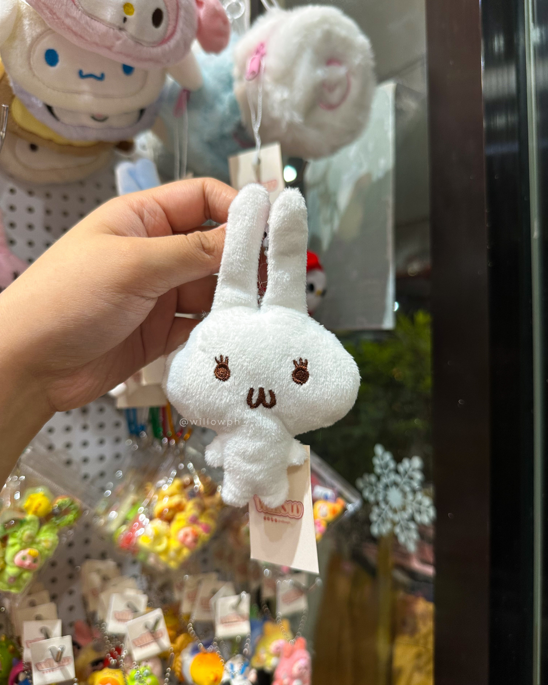 Bunny Plushie Keychain