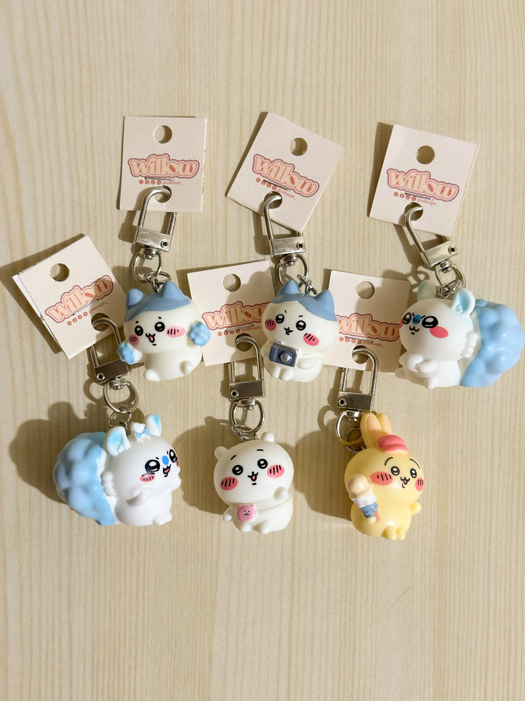 Chiikawa Trinket Keychains