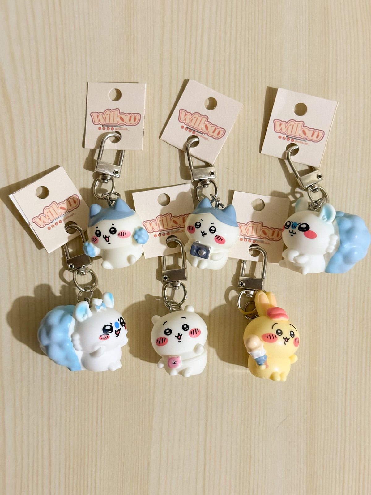Chiikawa Trinket Keychains