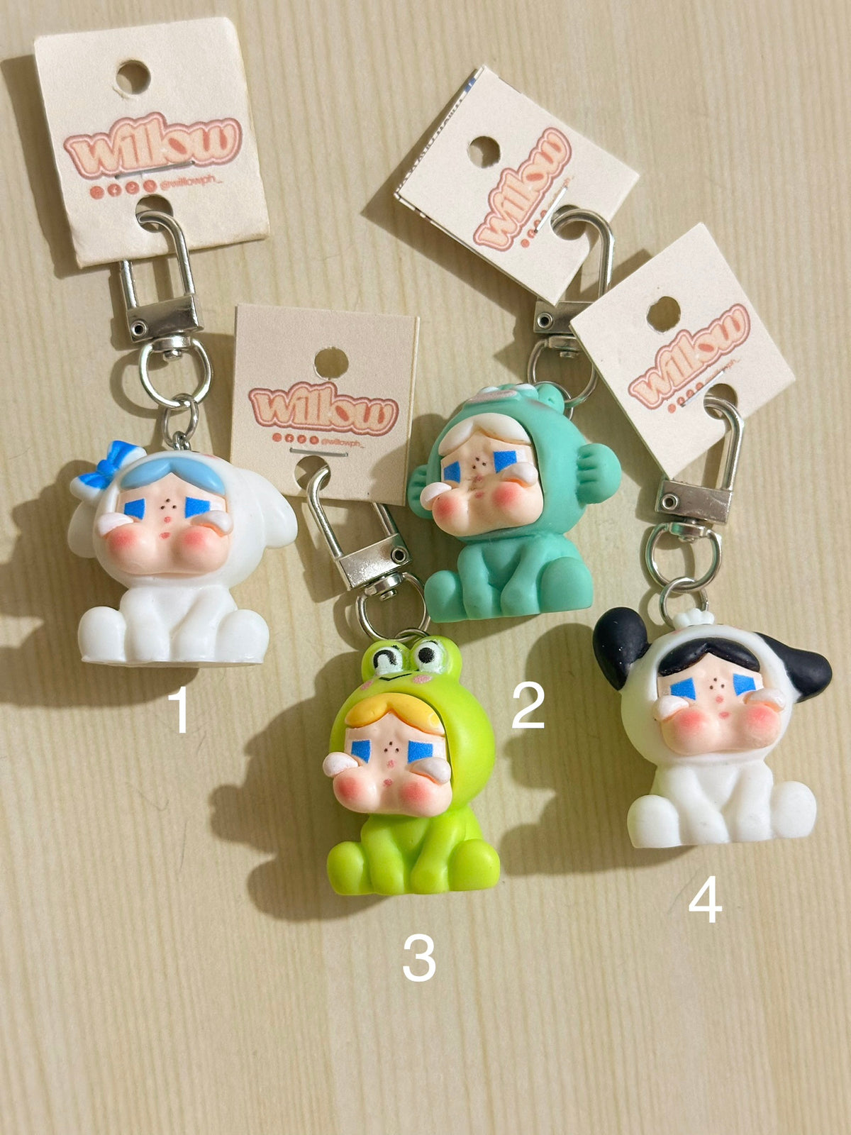 Cry Baby Trinket Keychains