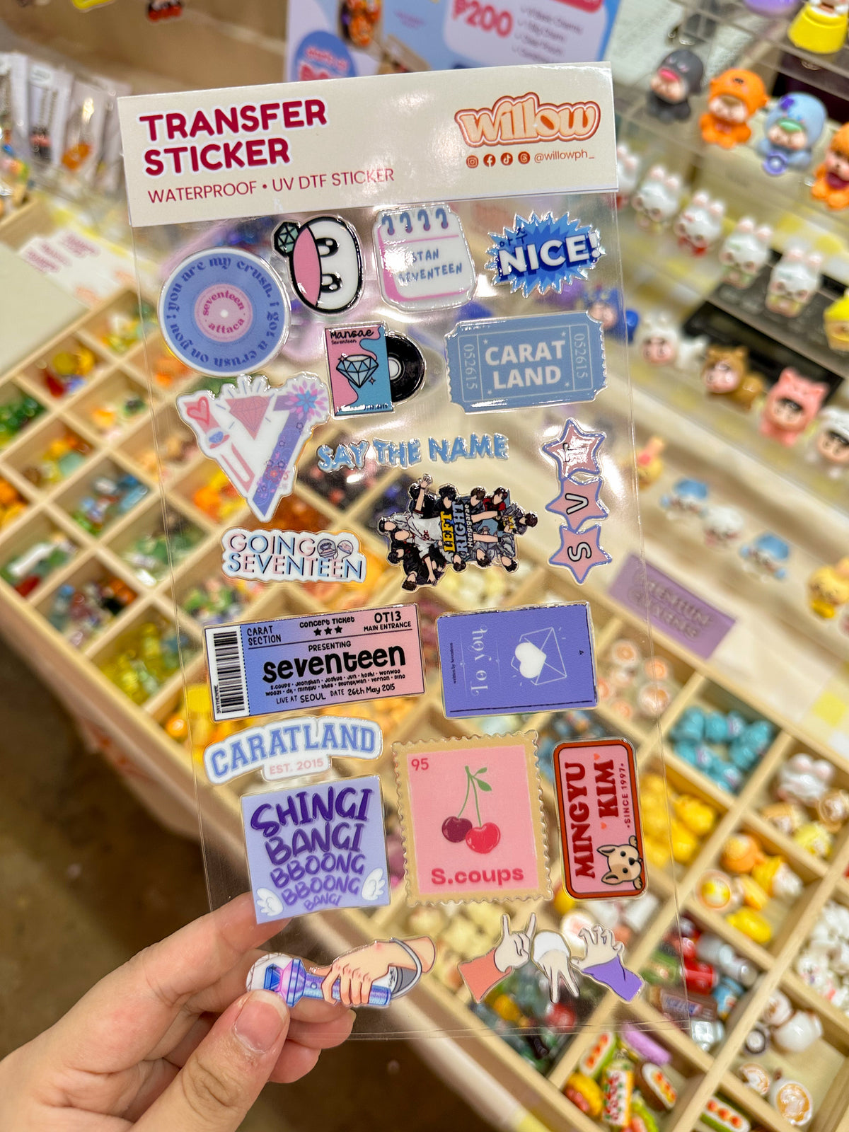 SVT Transfer Stickers