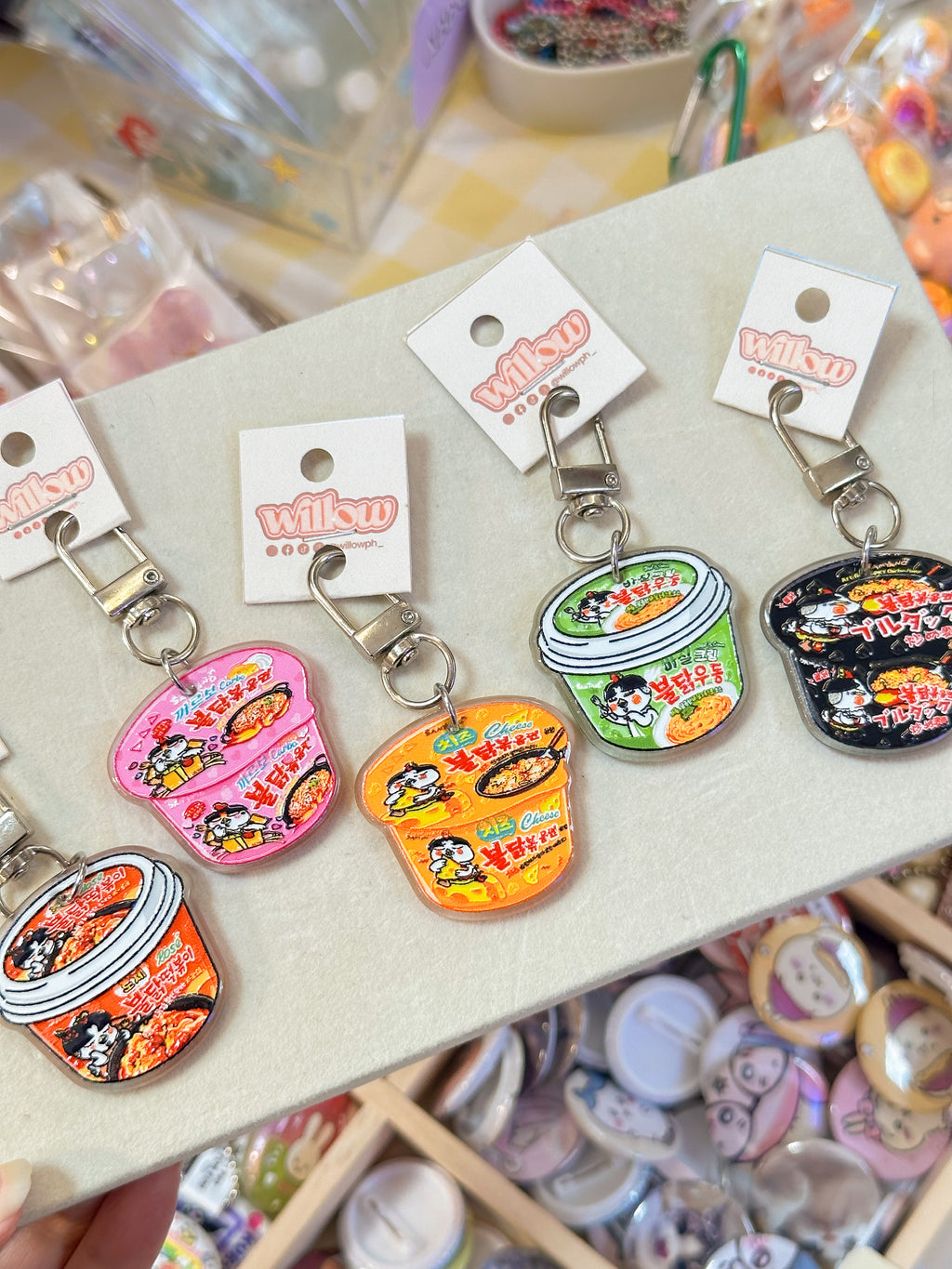 Buldak Keychains