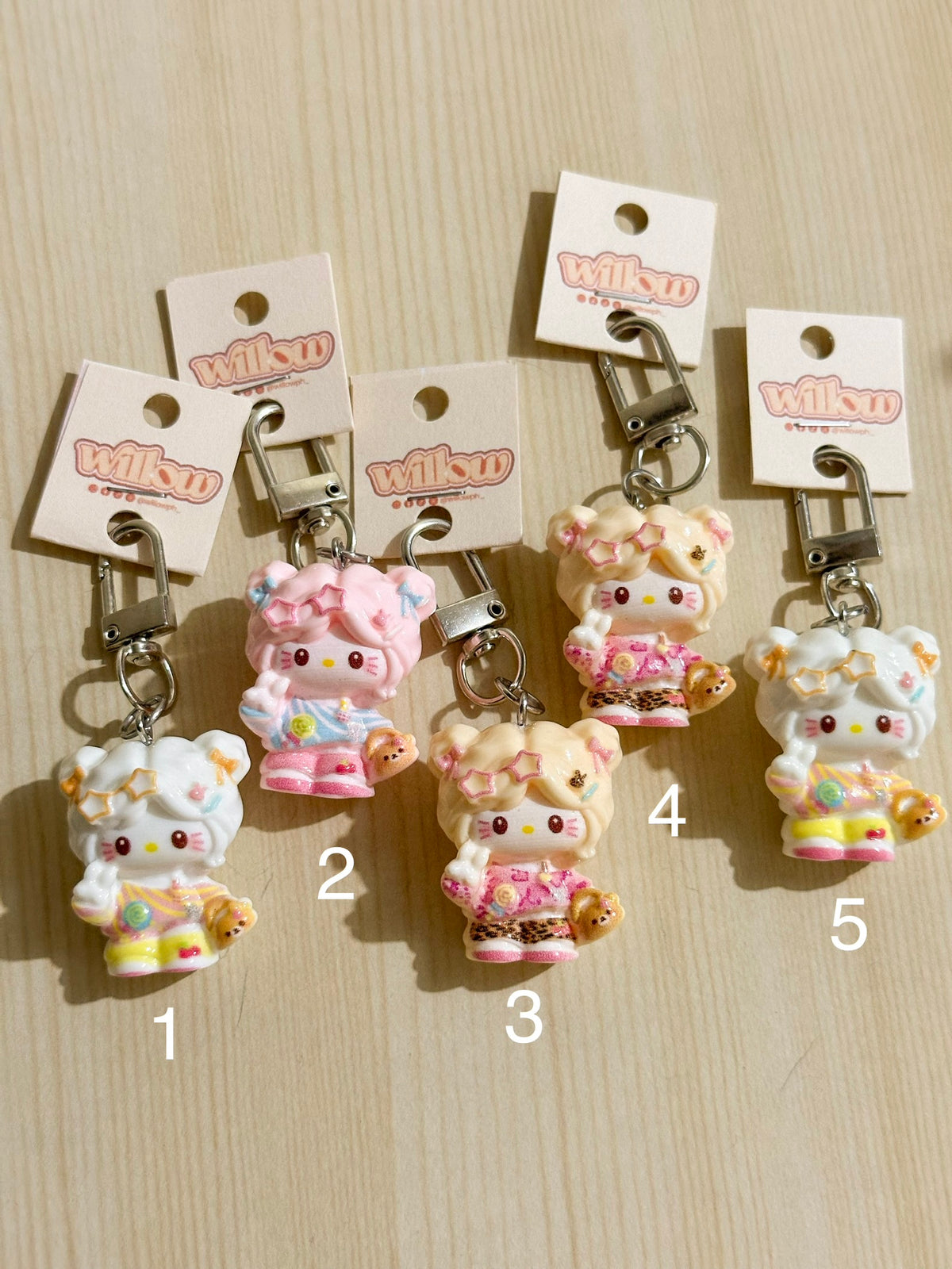 HK Trinket Keychains #2