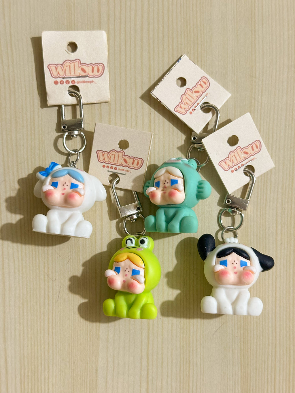 Cry Baby Trinket Keychains