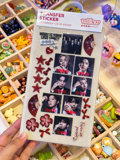 BTS Transfer Stickers