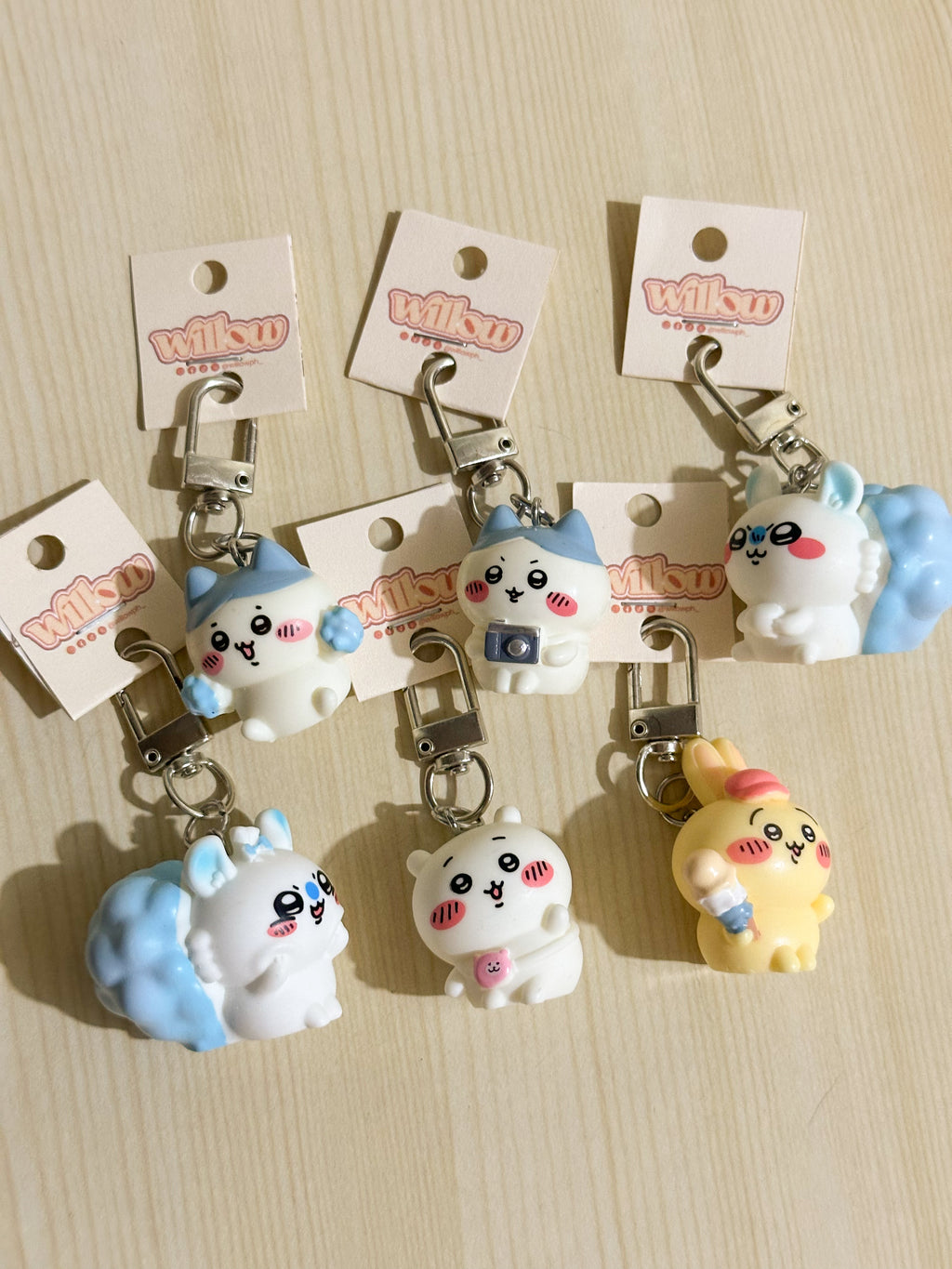Chiikawa Trinket Keychains