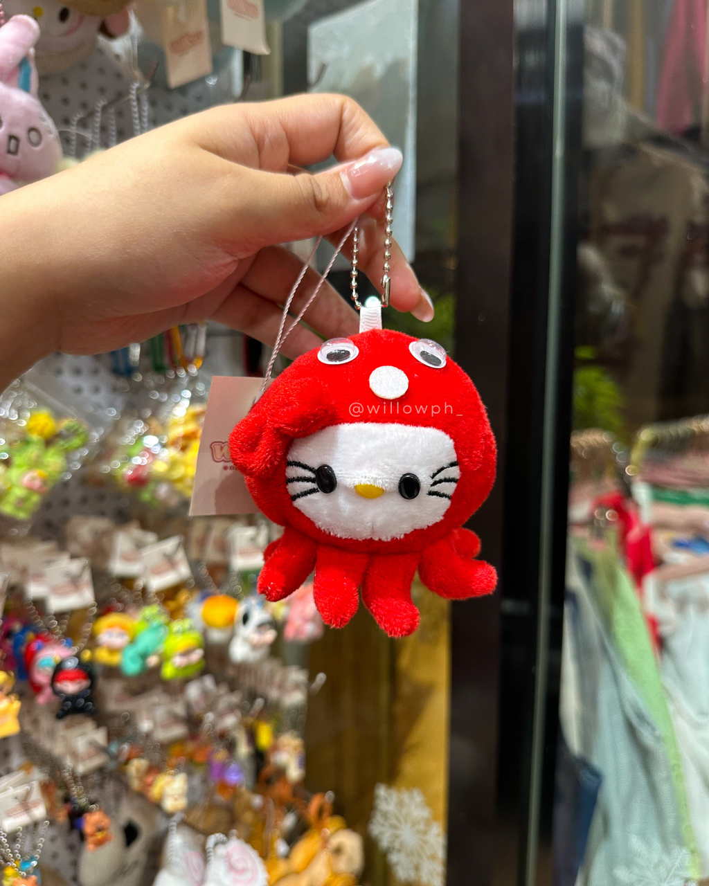 HK Octo Plushie Keychain