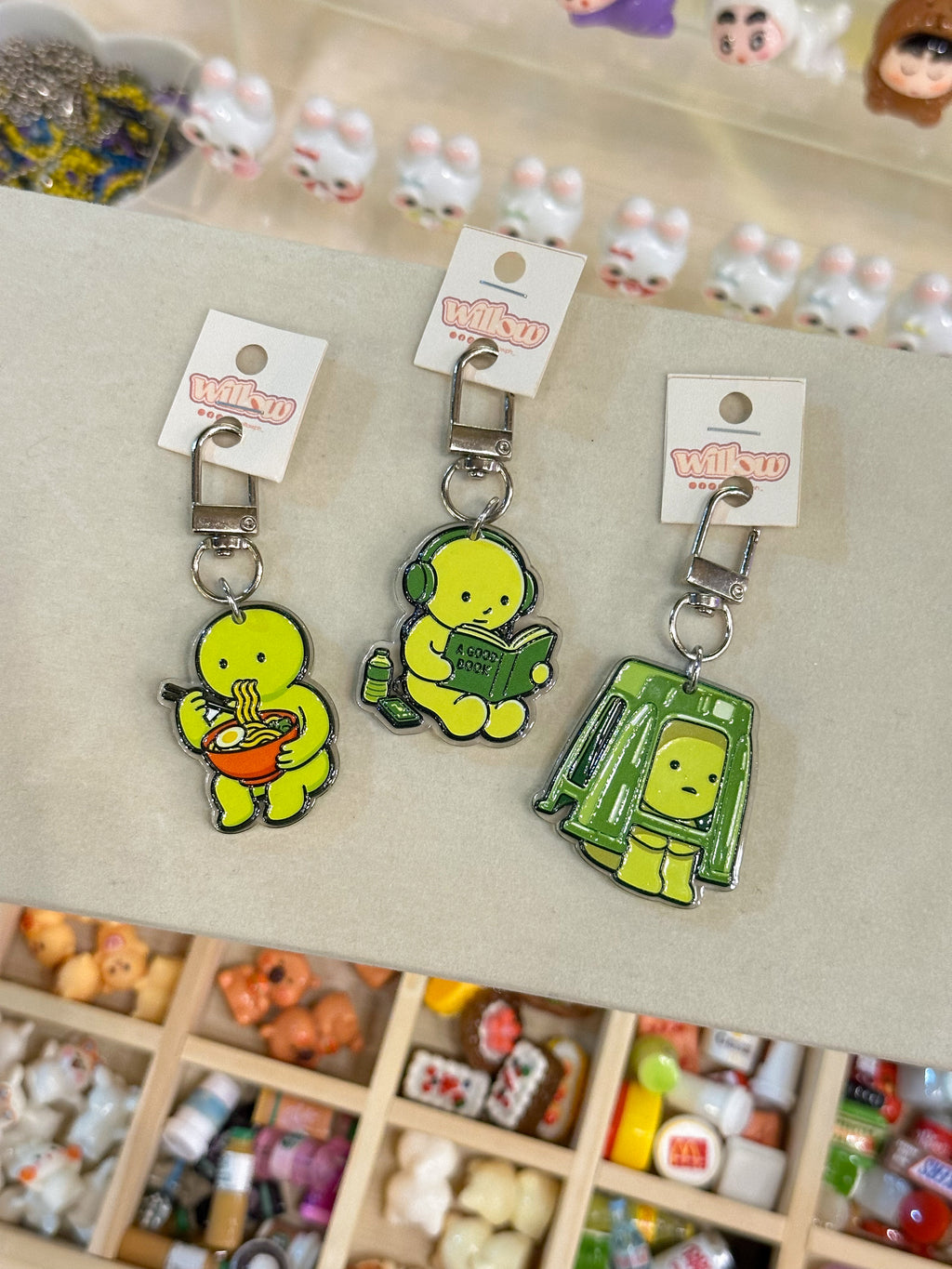 Smiski Keychains