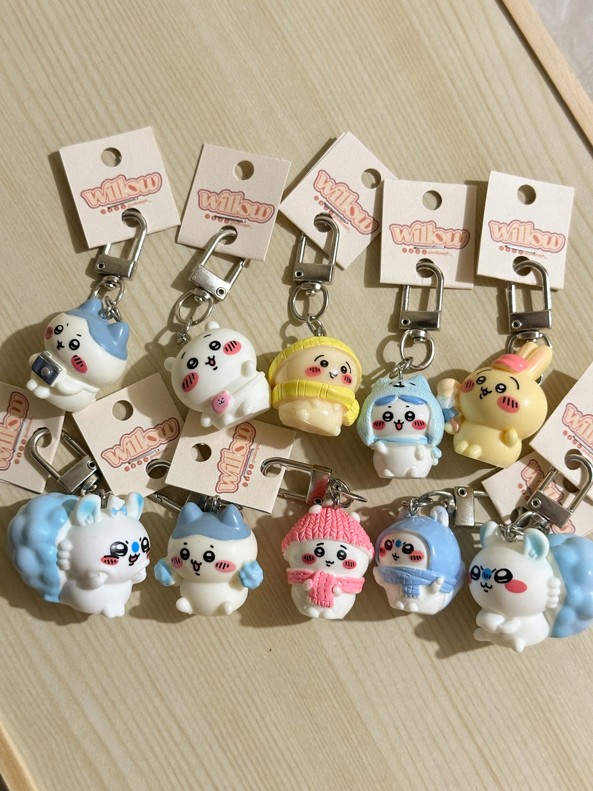 Chiikawa Trinket Keychains
