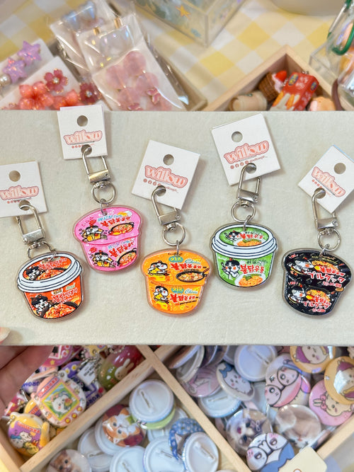 Buldak Keychains