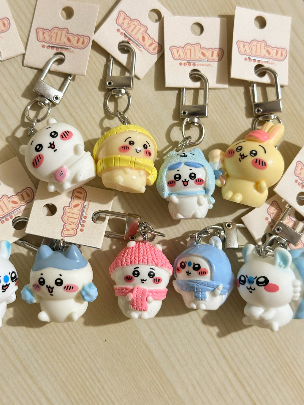Chiikawa Trinket Keychains