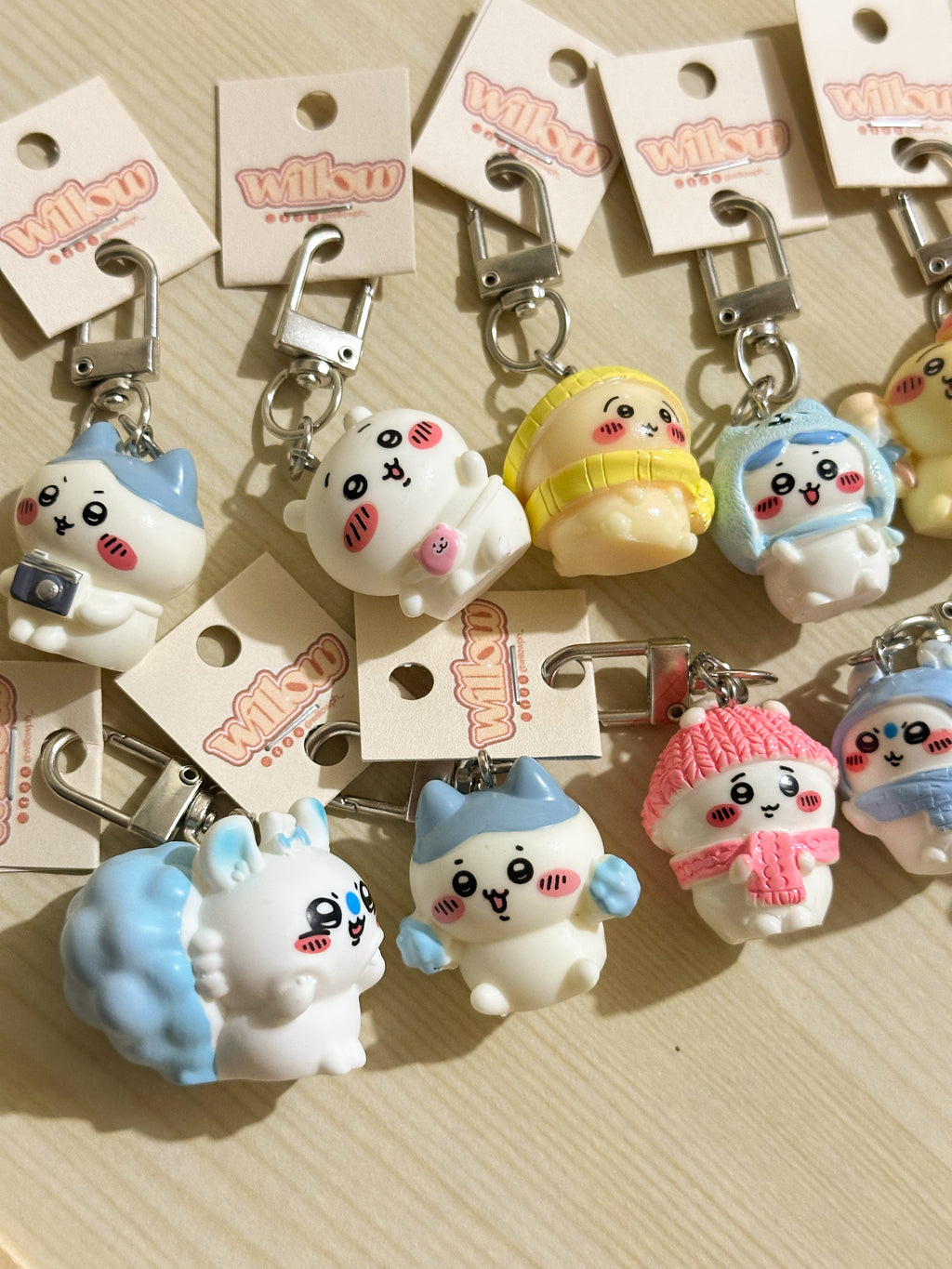 Chiikawa Trinket Keychains
