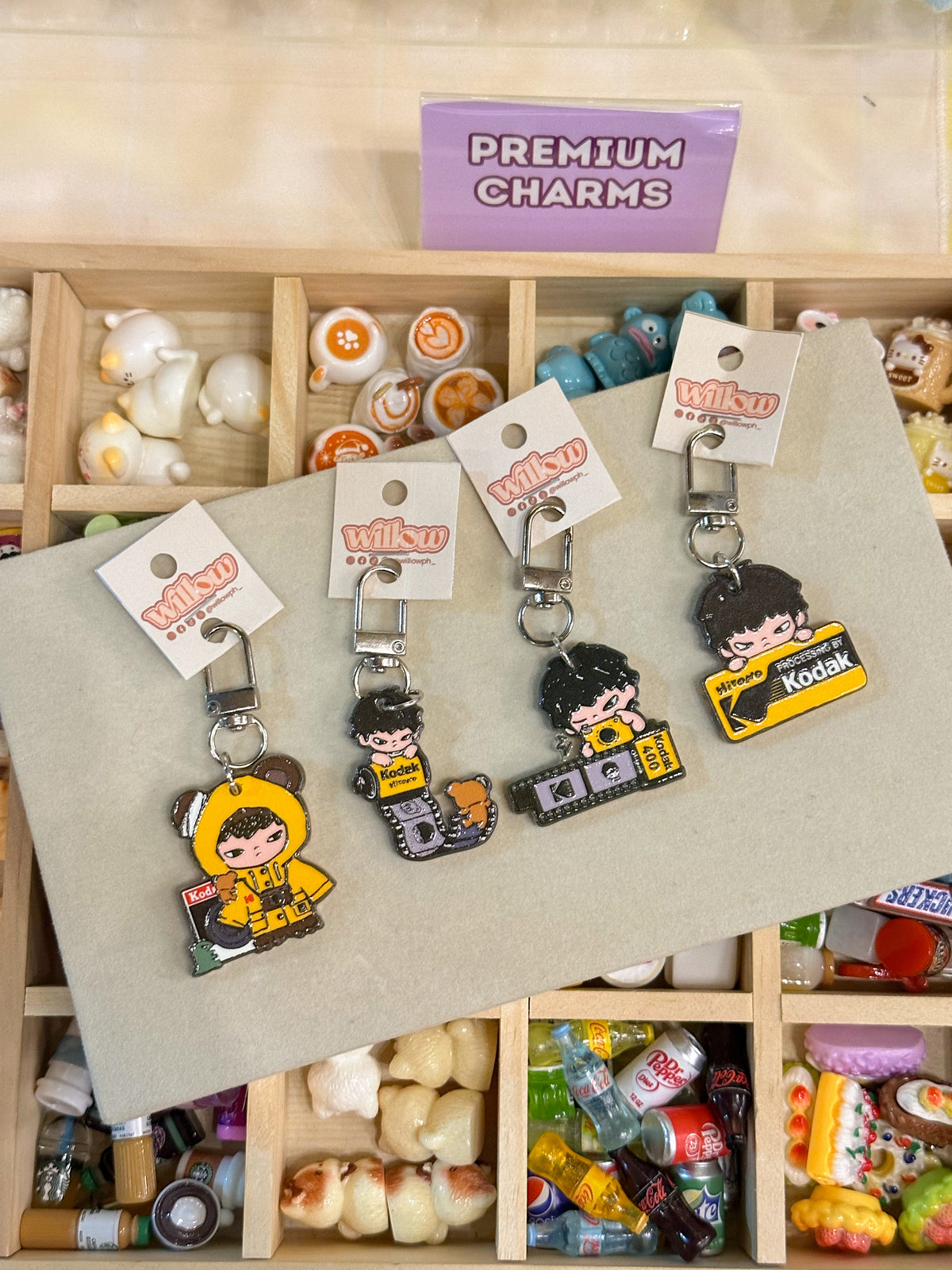 Hirono x Kodak Inspired Keychains