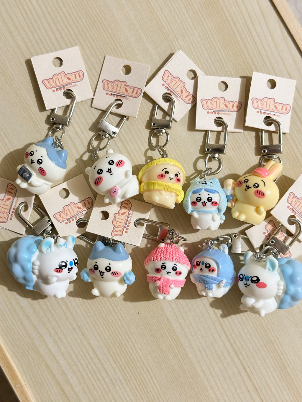 Chiikawa Trinket Keychains
